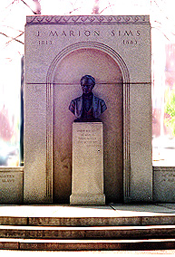 J. Marion
Sims Monument